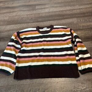 Madewell Striped Wool & Alpaca Blend Sweater